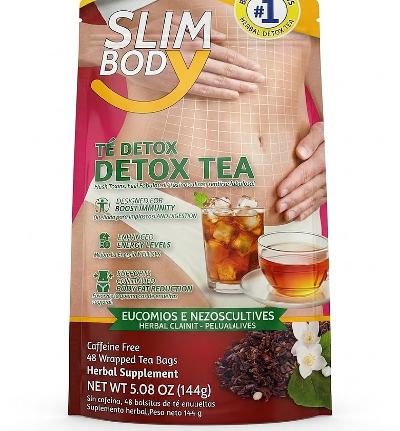 Slim detox tea bag sachet image