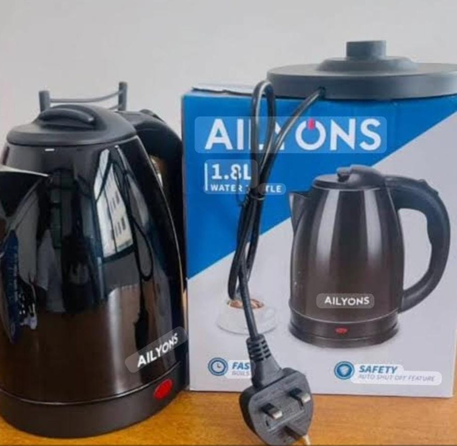 Ailyons 1.8L Electric Kettle. image