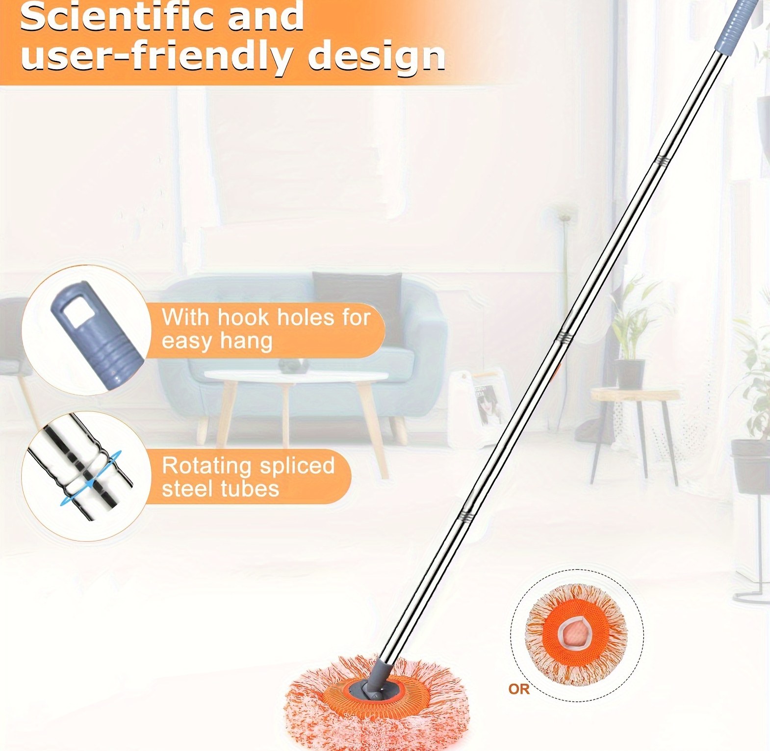 Extendable Wall and Ceiling Cleaner, House Cleaning image