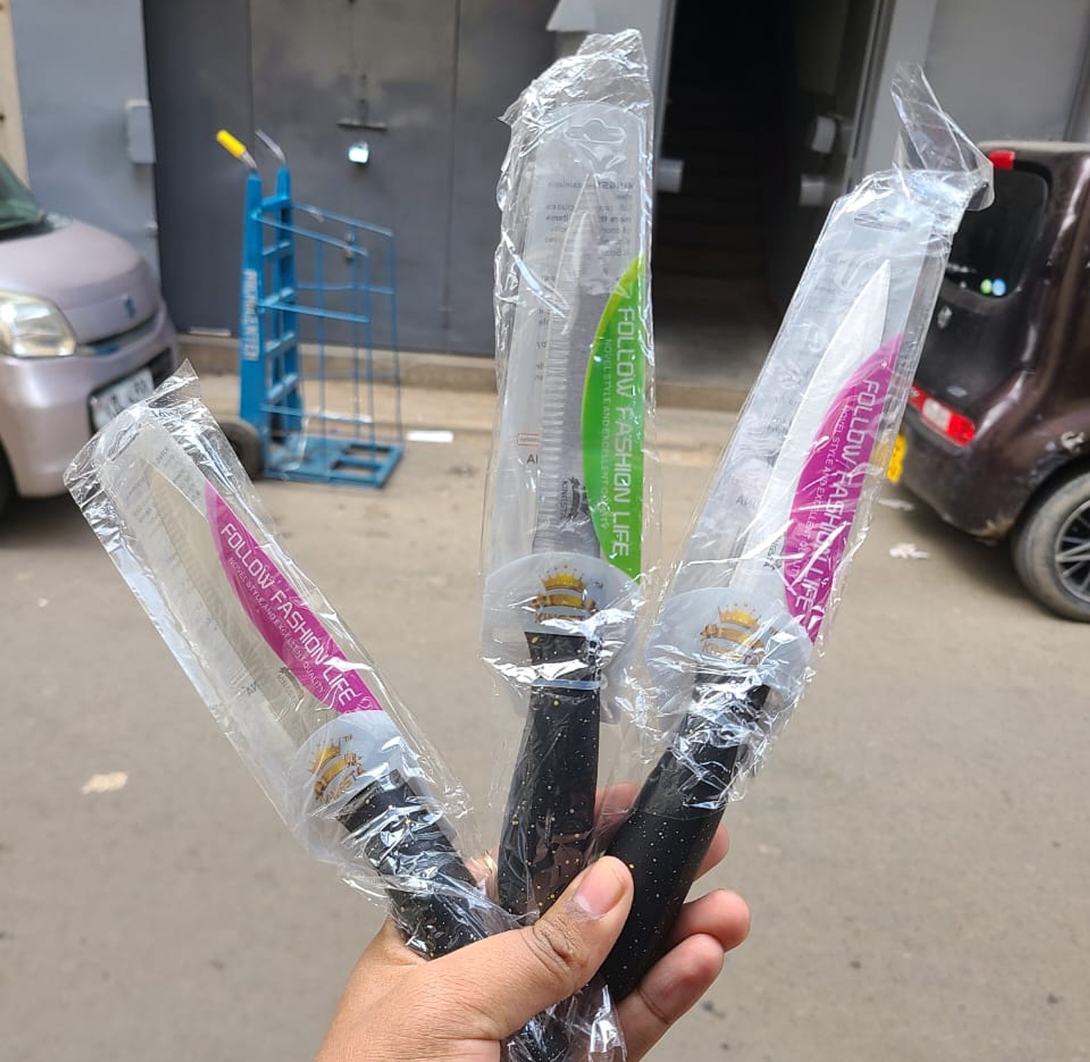 High-quality kitchen knives image