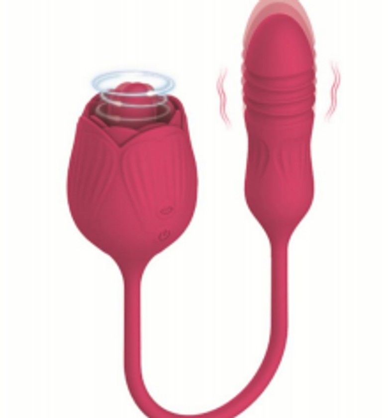 T50-Rose Dildo Vibrator image