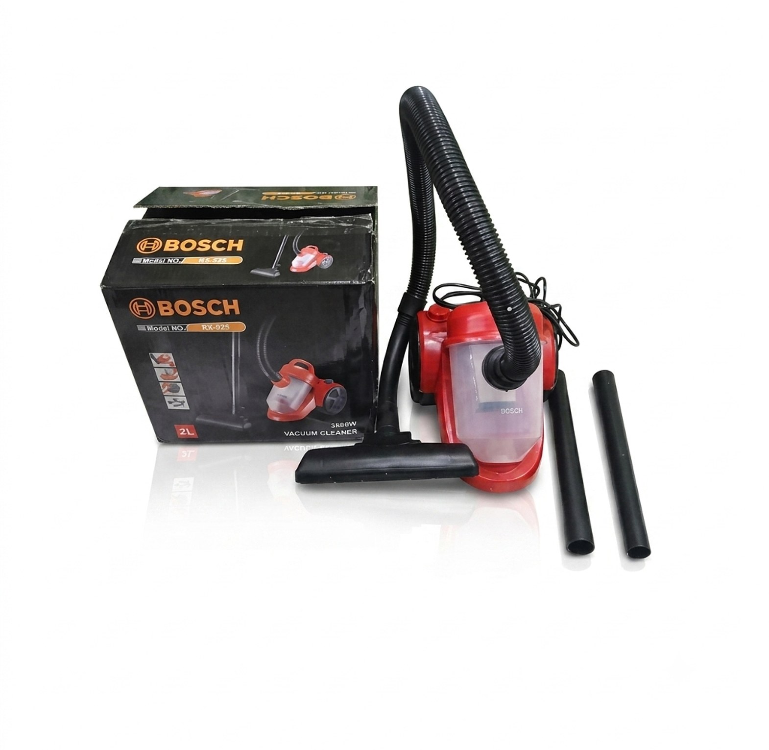 Bosch 3000W Heavy Duty Canister Vacuum Cleaner BS-925, 2L Bagless Dust Collector – Powerful Home & Car Cleaning image