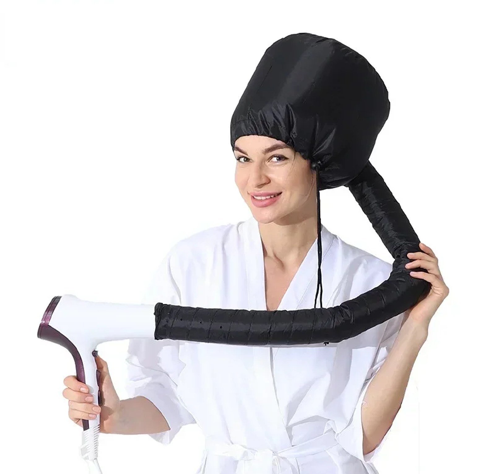Blow Dryer Bonnet Cap, Bonnet Hair Dryer image