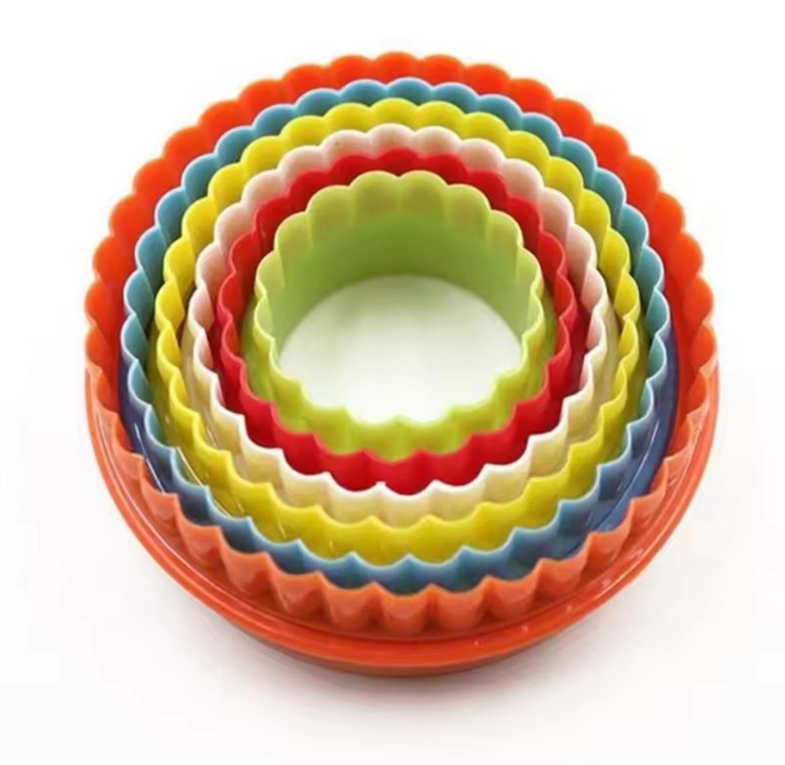 Multipurpose 4-Piece Plastic Cookie and Fondant Cutter Set for Biscuits & Mandazis - Assorted Shapes & Sizes image