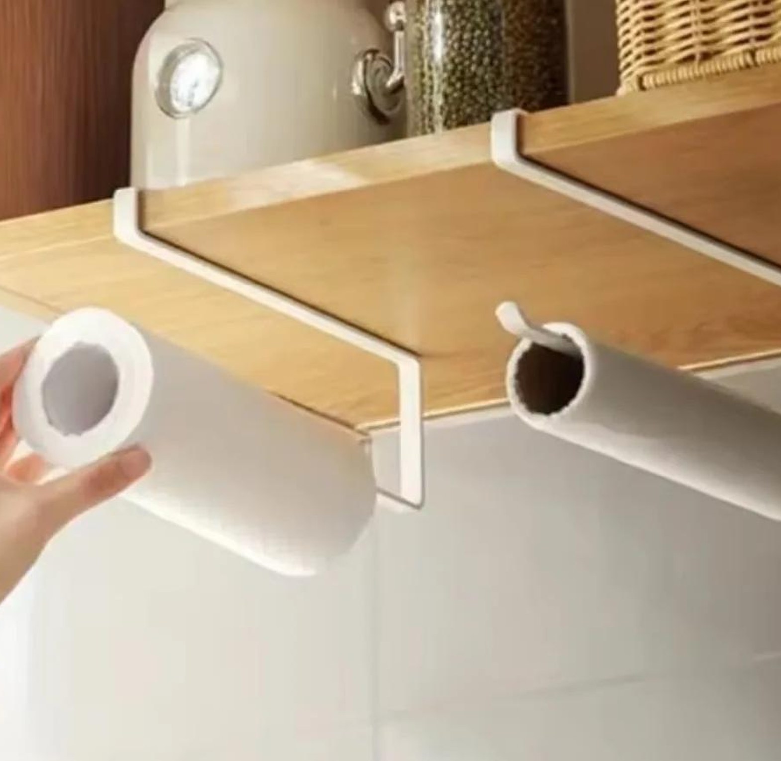 Under Cabinet Paper Towel Holder image