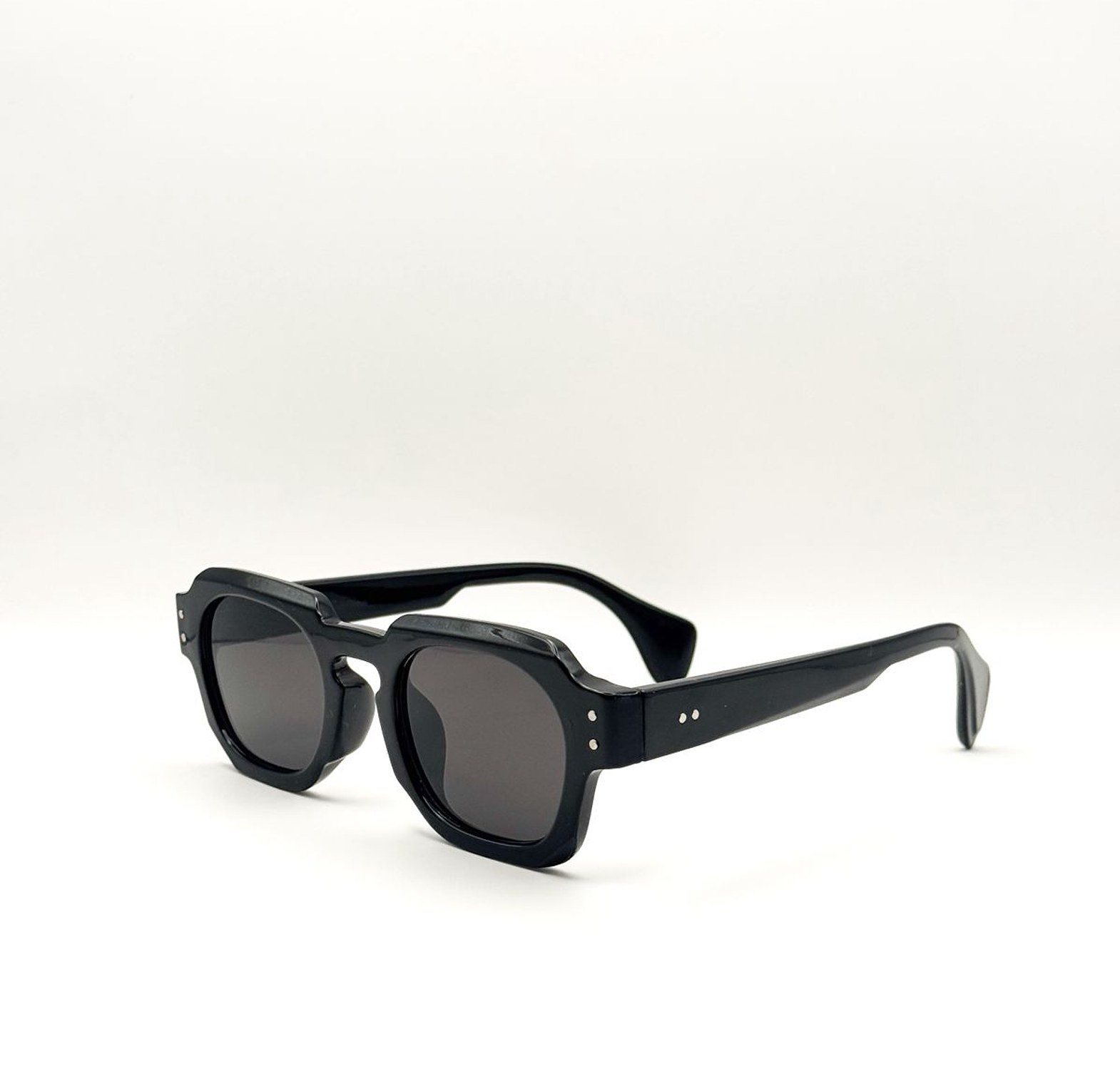 Monolith Geometric Thick-Frame Sunglasses image