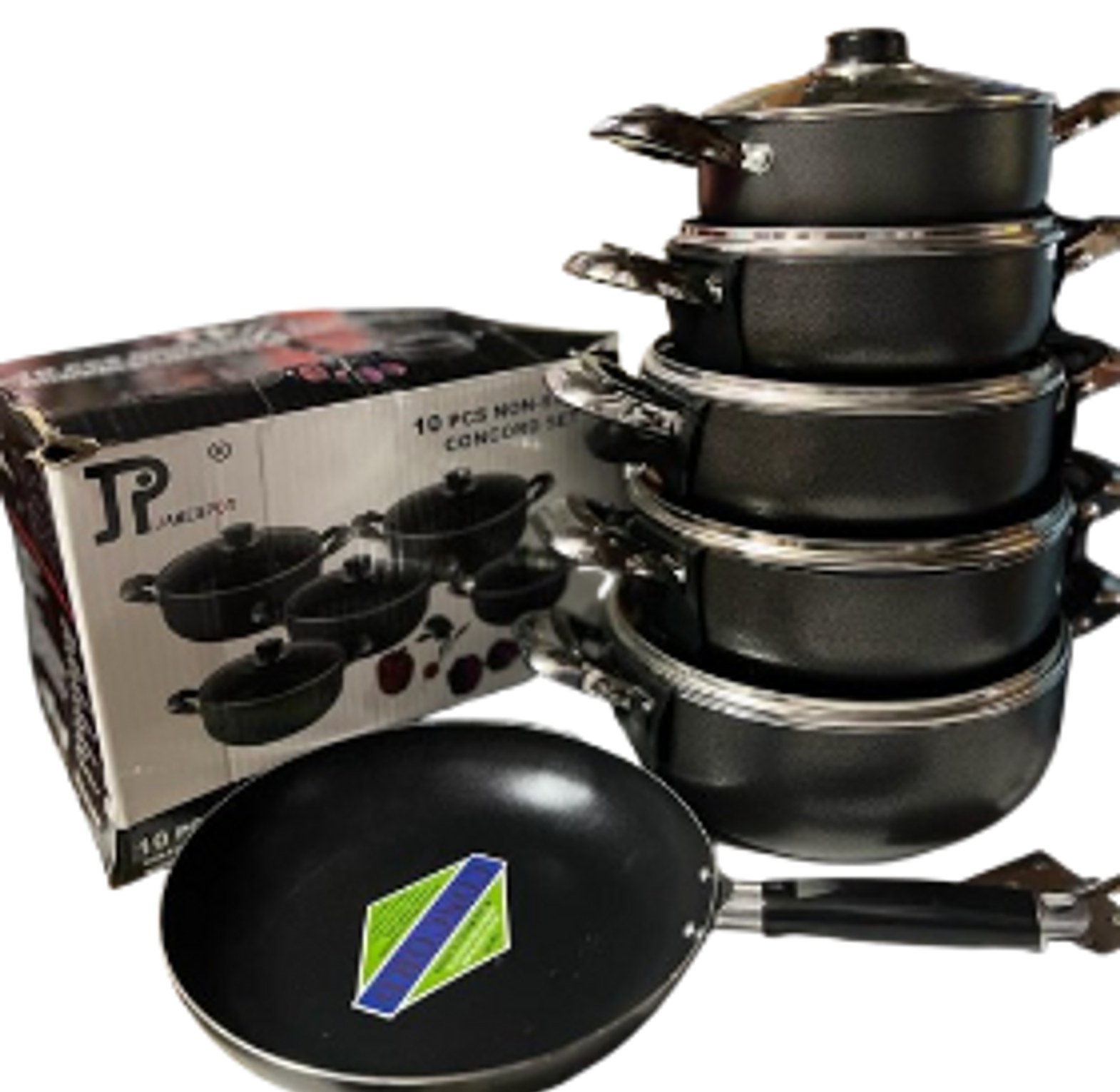 JP 11 Pcs Nonstick Cookware Set  image