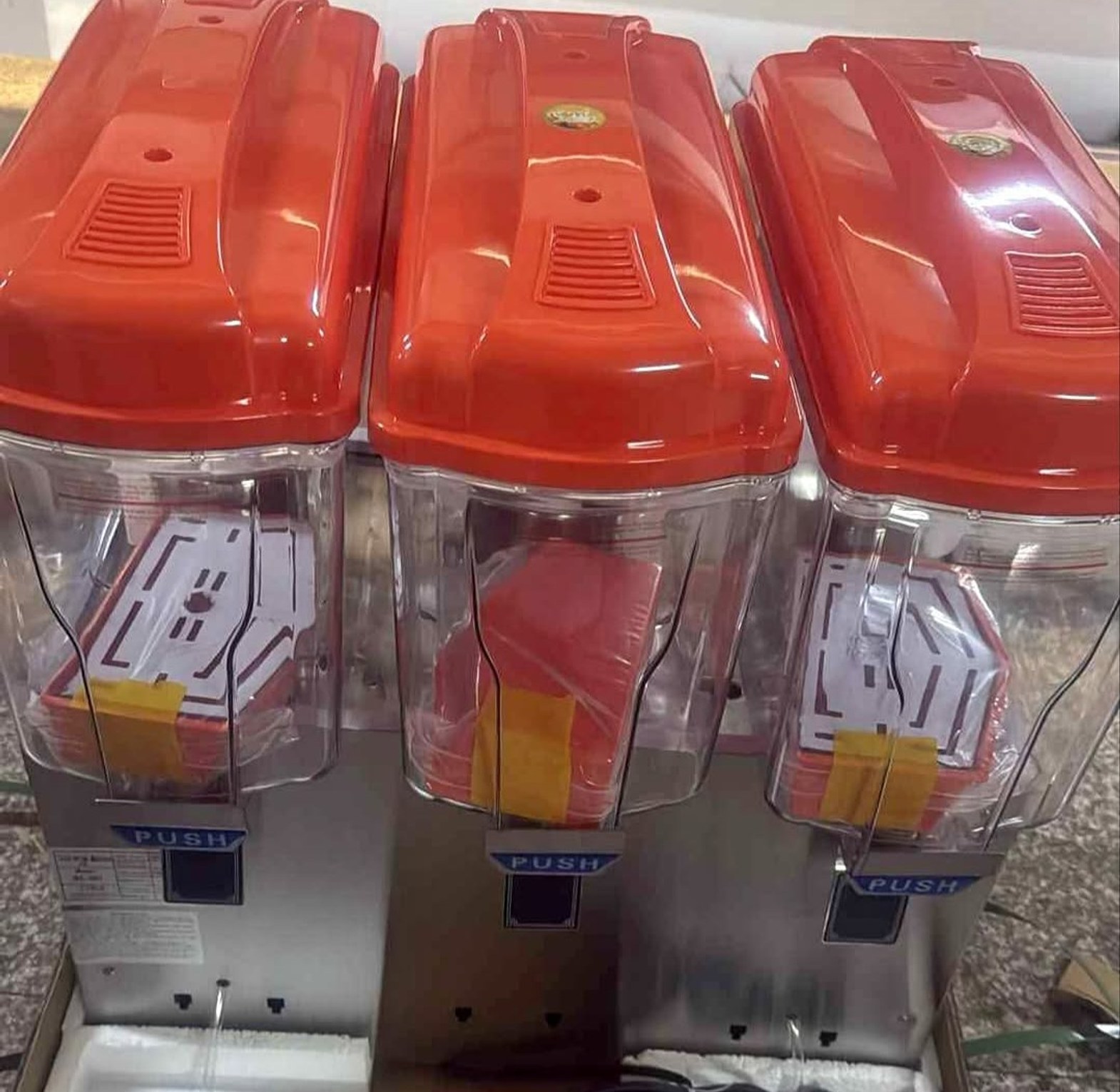 3 slot juice dispenser image