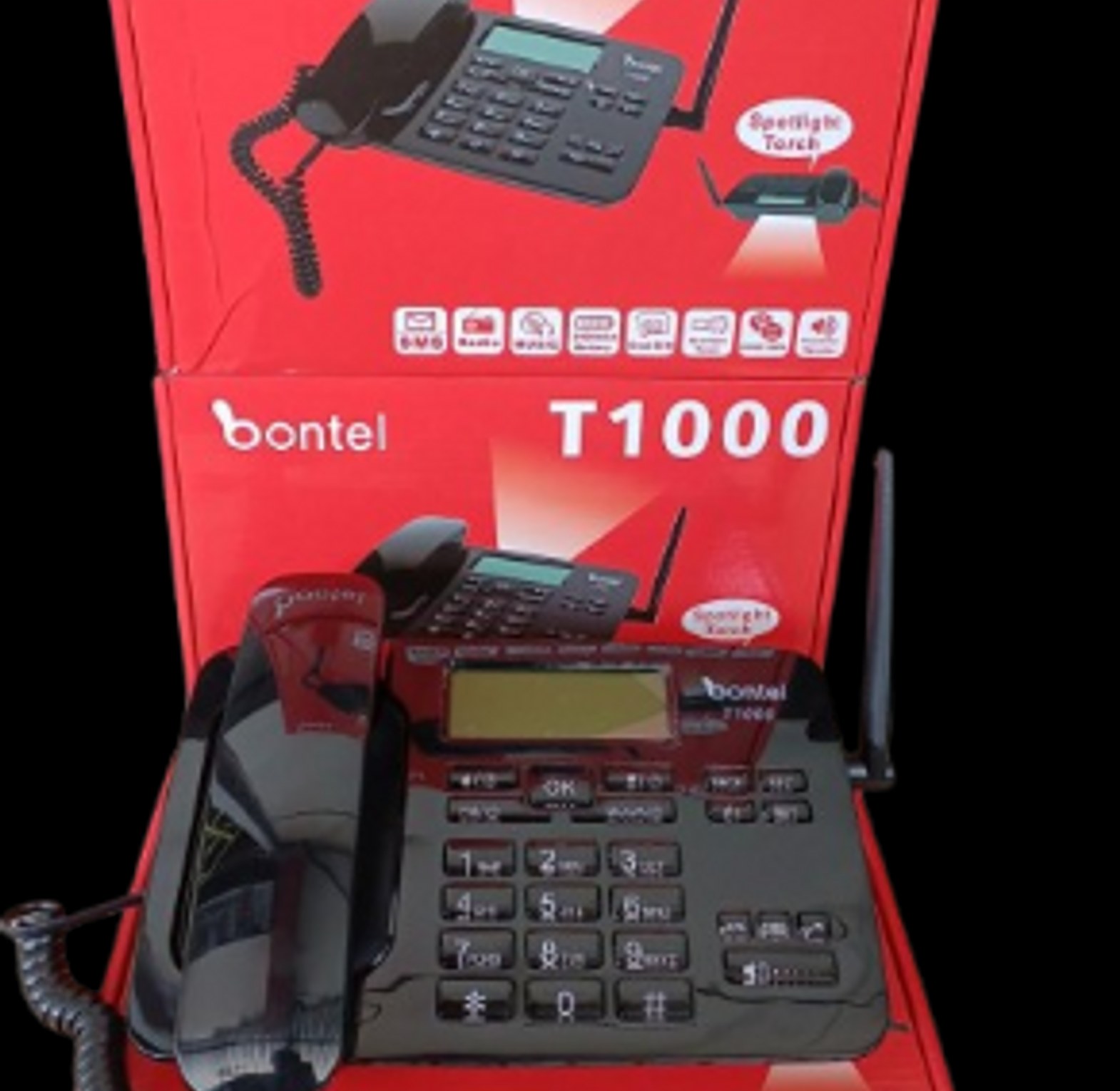 Landline Phones. Bontel T1000 Fixed Wireless GSM Desk Phone image