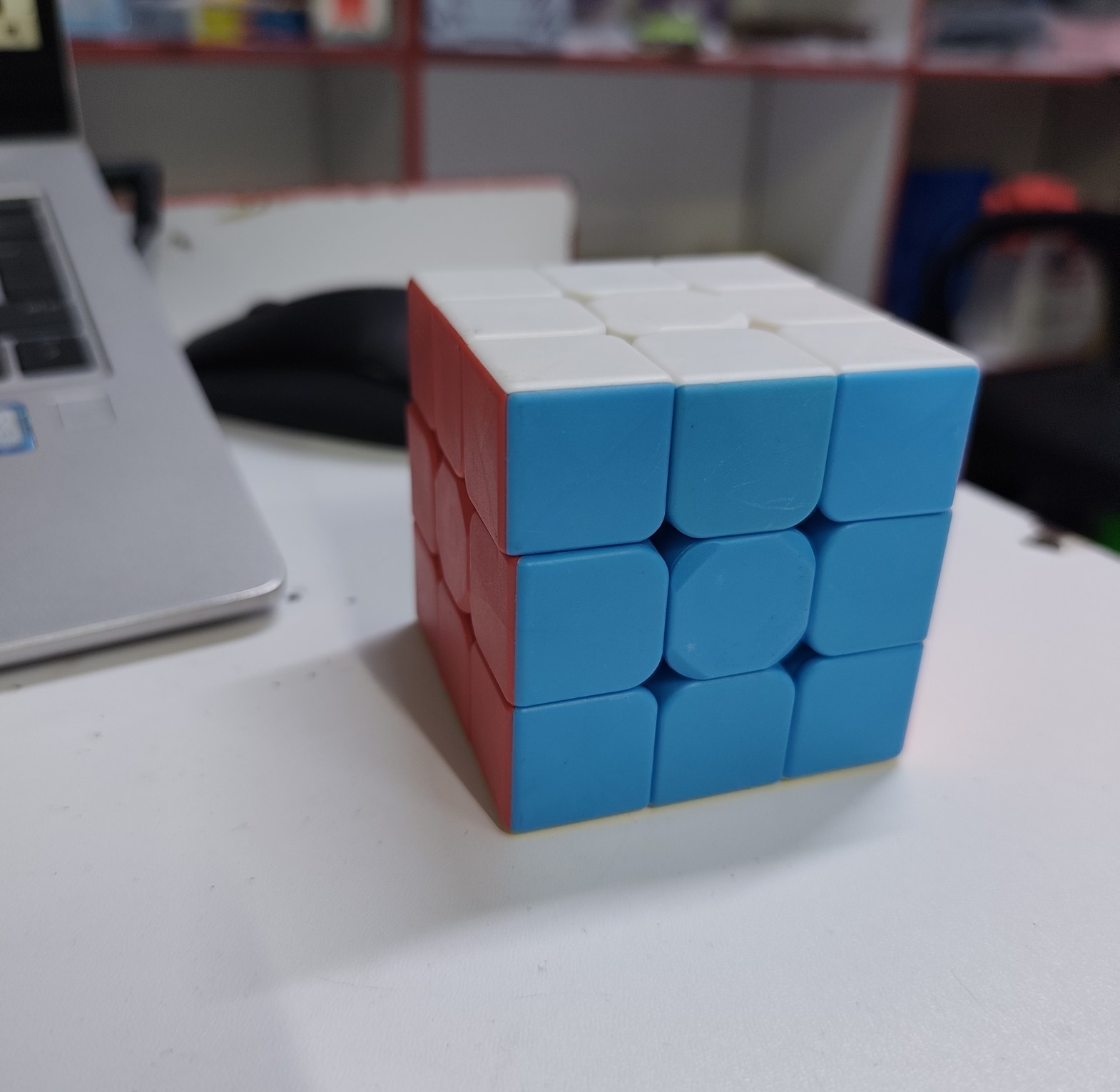 3x3 Rubik's Cube, 3x3 Professional Speed Cube – Smooth Rotation Magic Puzzle Toy for Brain Training image