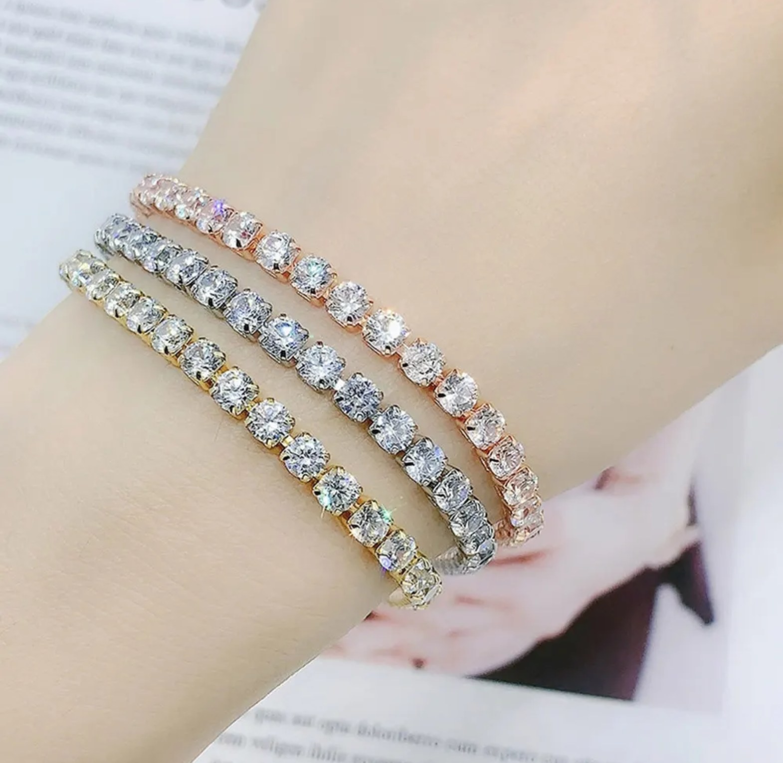 Tennis bracelet  image