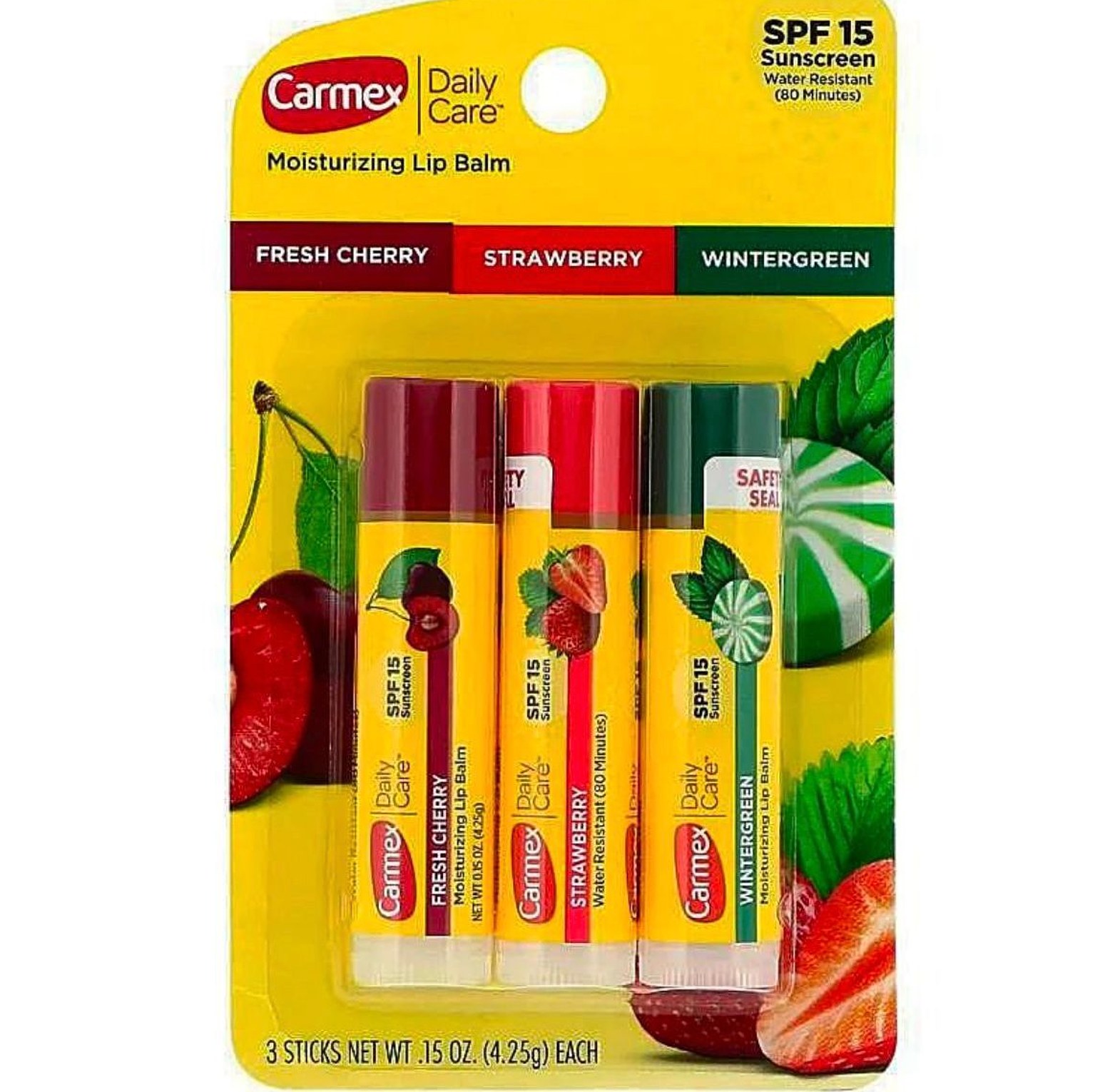 Carmex daily care assorted set(chapsticks) image