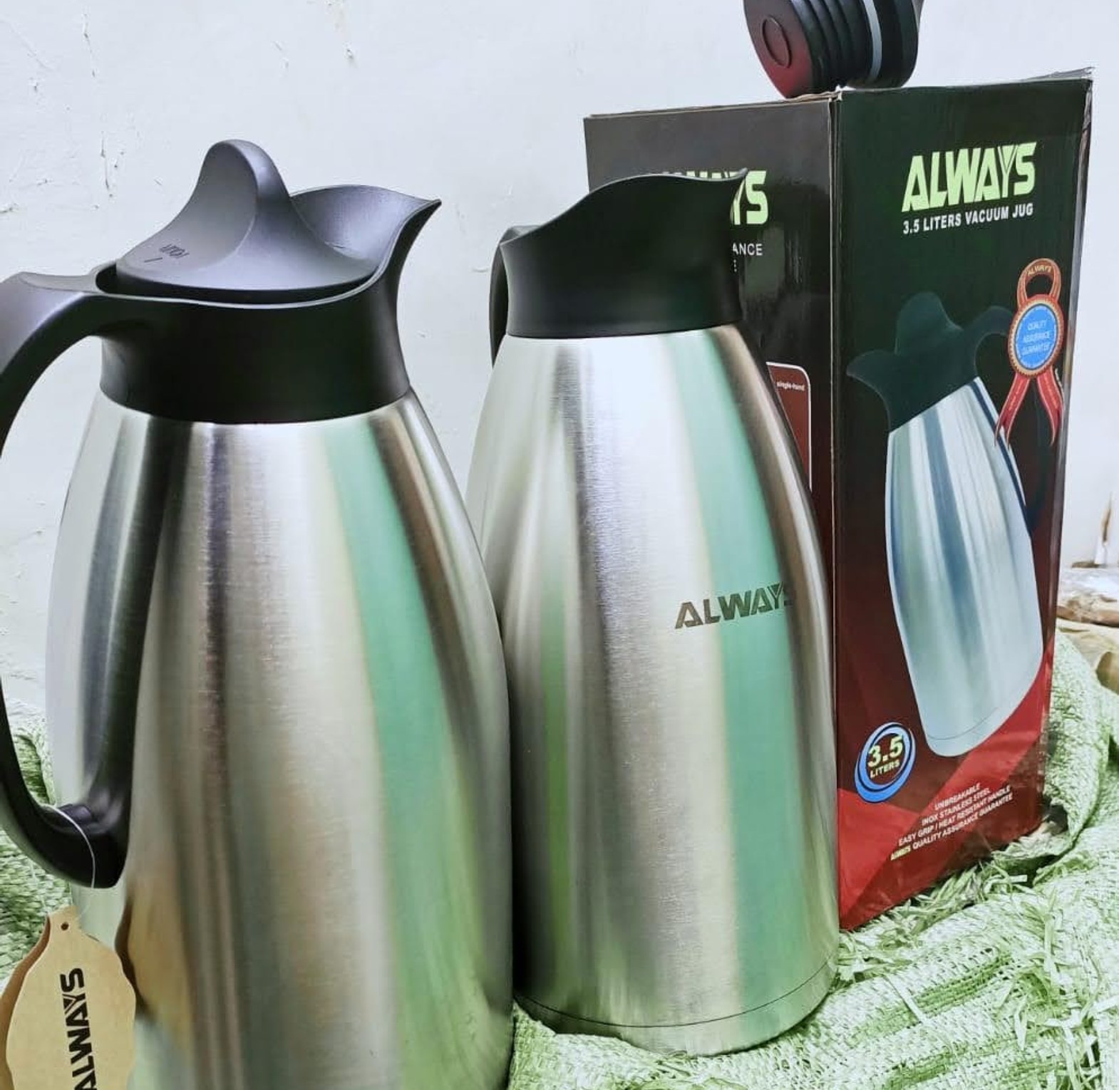 Always Stainless Steel Always Vacuum Flask 2.5l image