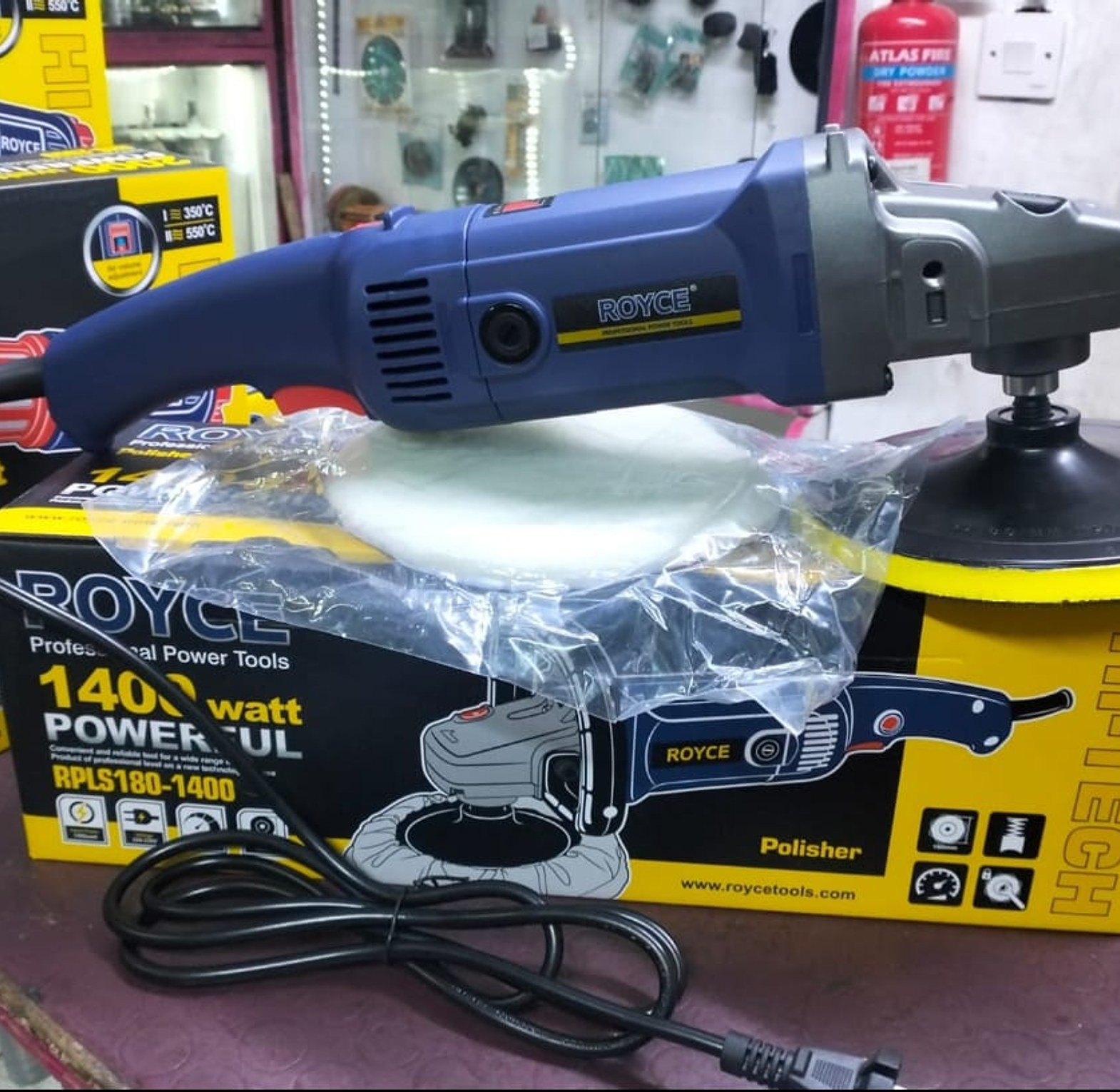 Royce buffing machine image