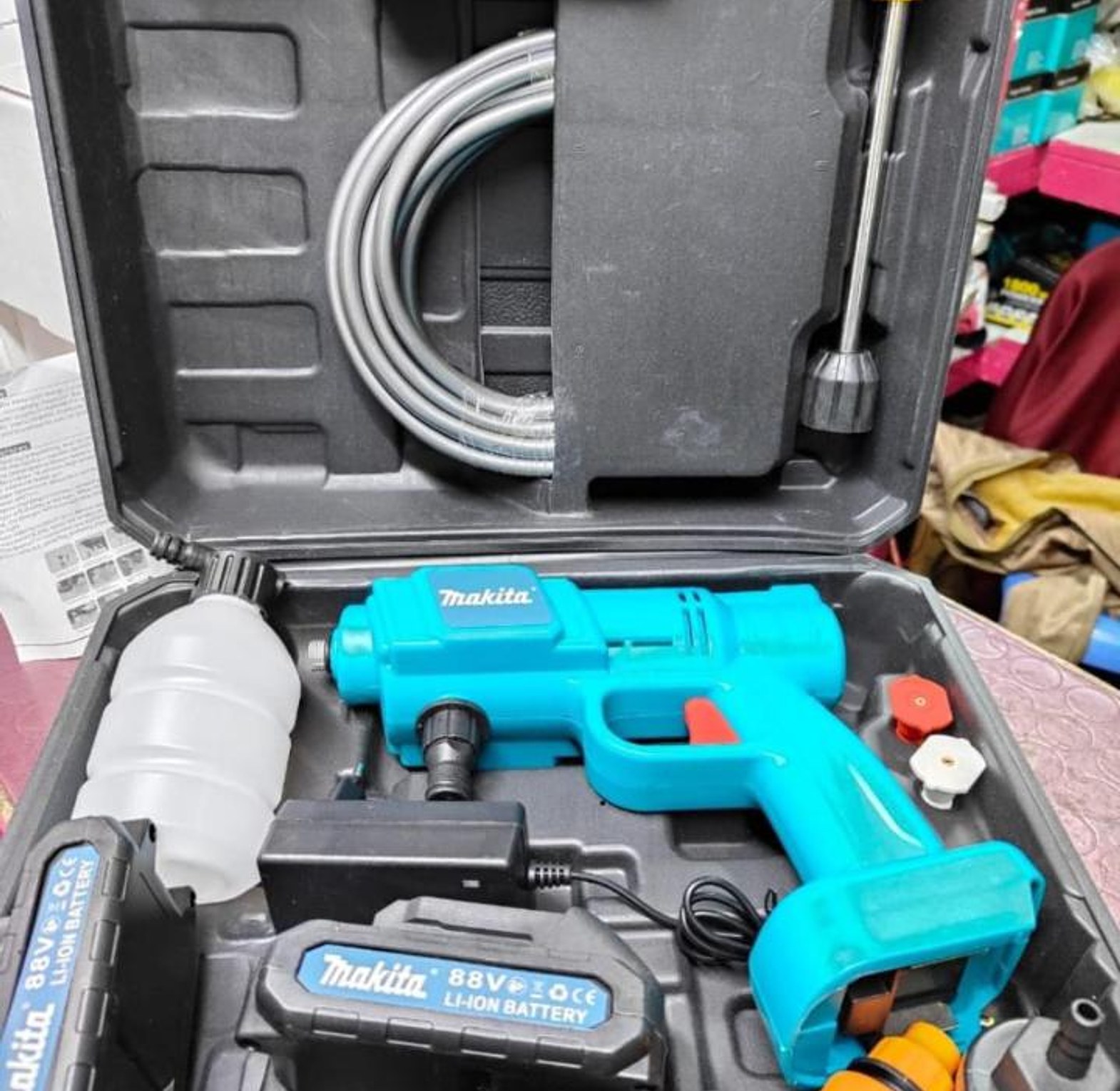  Makita 88Vf Cordless Pressure Washer Cordless Car Wash Spray Gun Commercial washer gun image