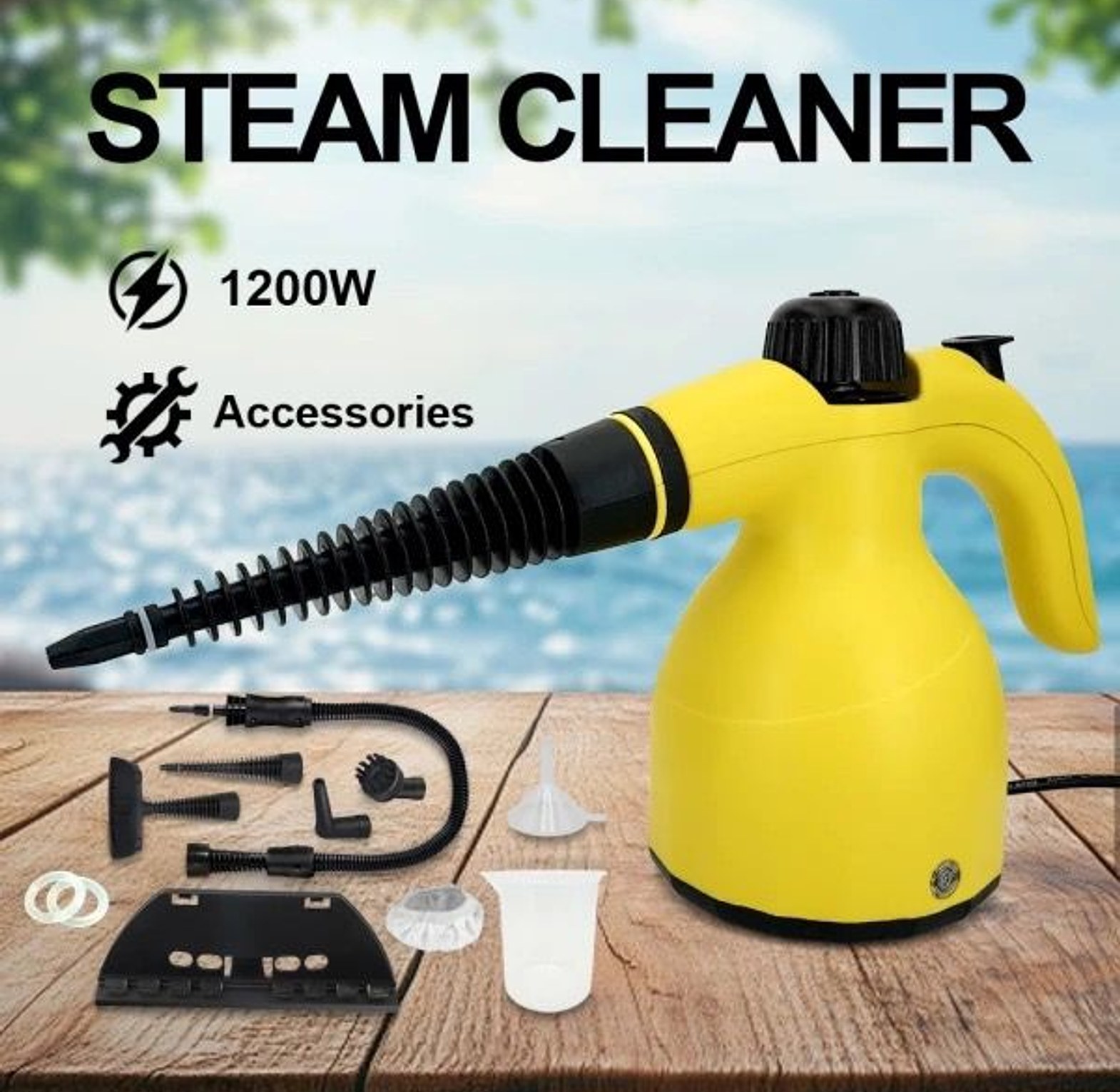 220V handheld high-temperature steam cleaner image