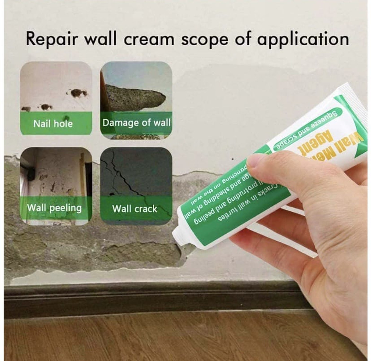 Damaged Wall Repair Paste image