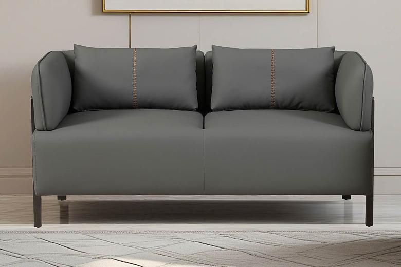 NOVA 3 Seater Leatherette Sofa image