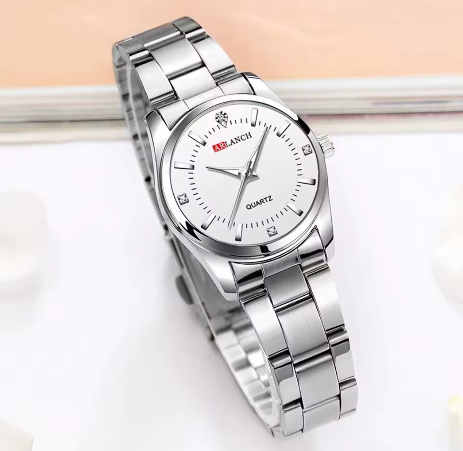 Watch & Jewelry Gift Set with watch, bracelet, necklace and earrings  image