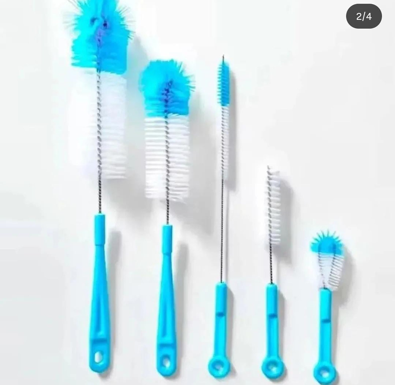 5 Pcs Long Bottle Brush Cleaner image