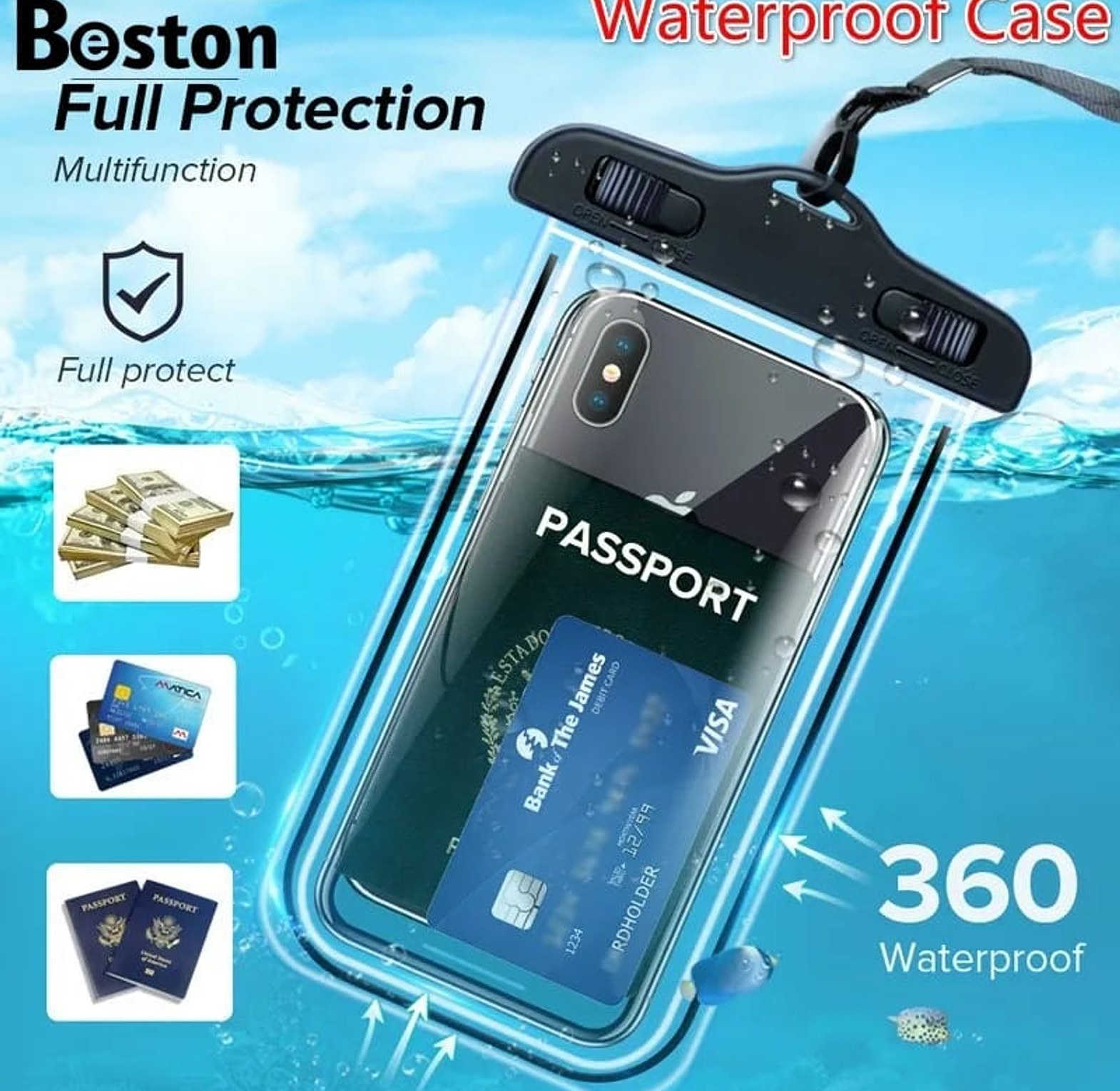 Waterproof Phone Case and Bag image