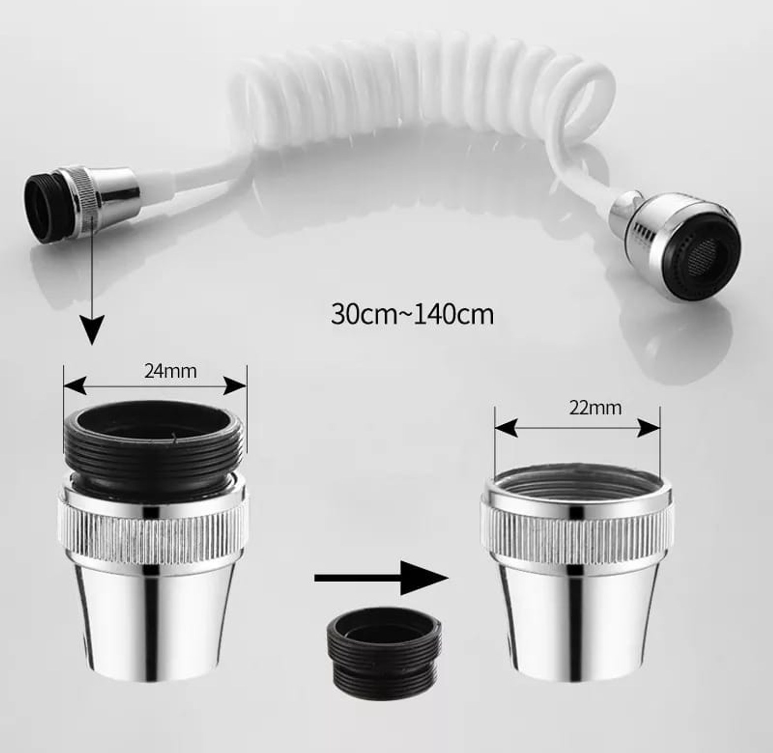 360° Kitchen Faucet Extender image