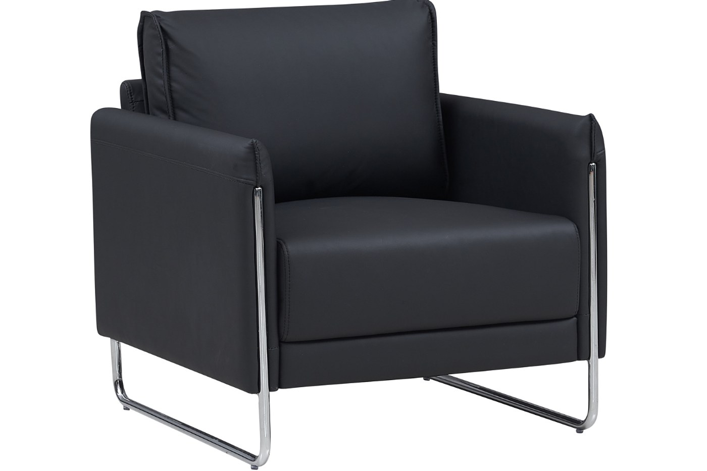 BELMONT Single Seater Leatherette Sofa image 2