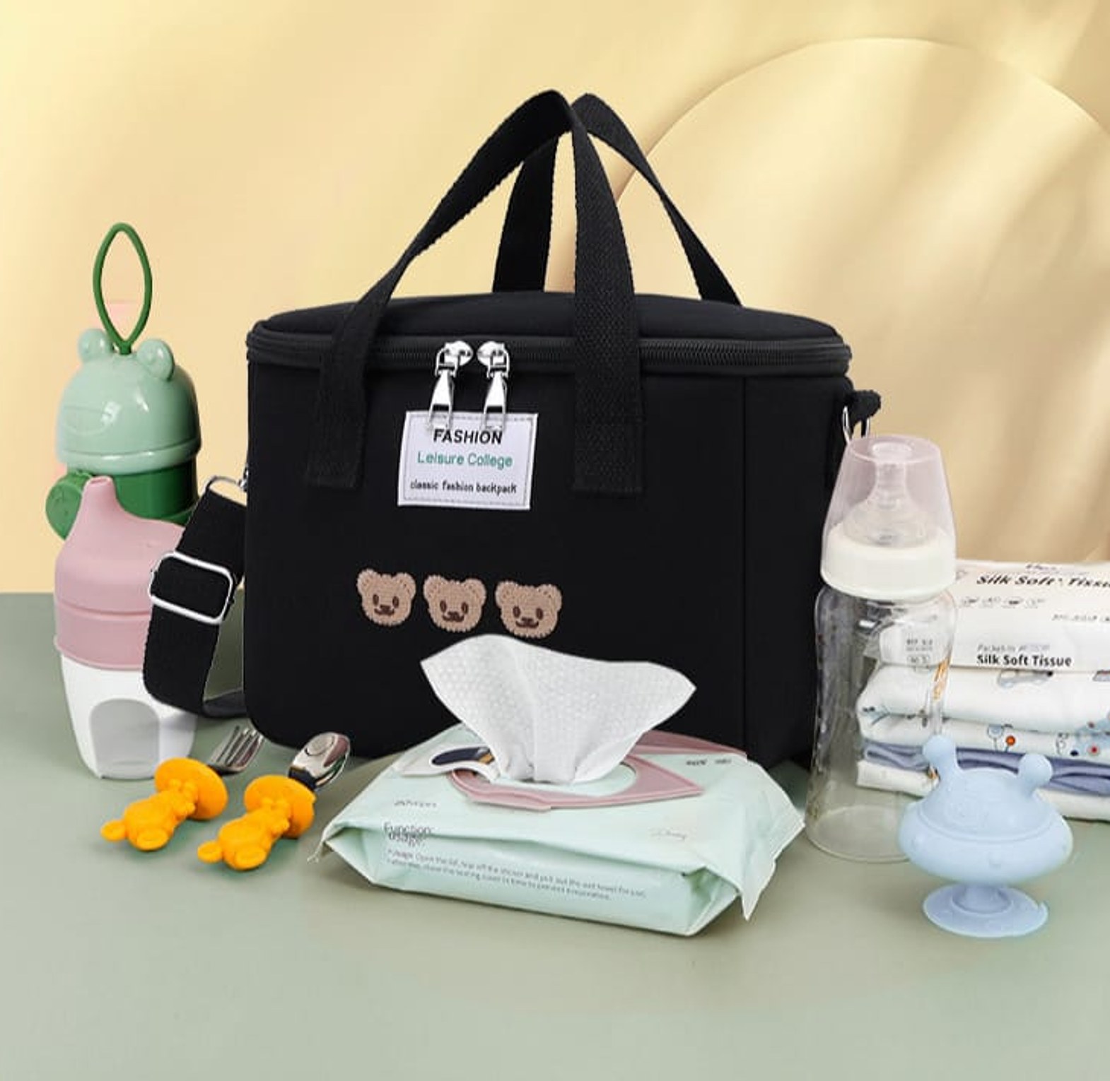 Lunch Bags Canvas Crossbody Bags image