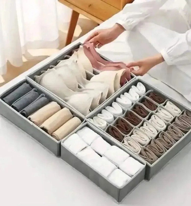 4-in-1 Foldable Undergarment Organizer image
