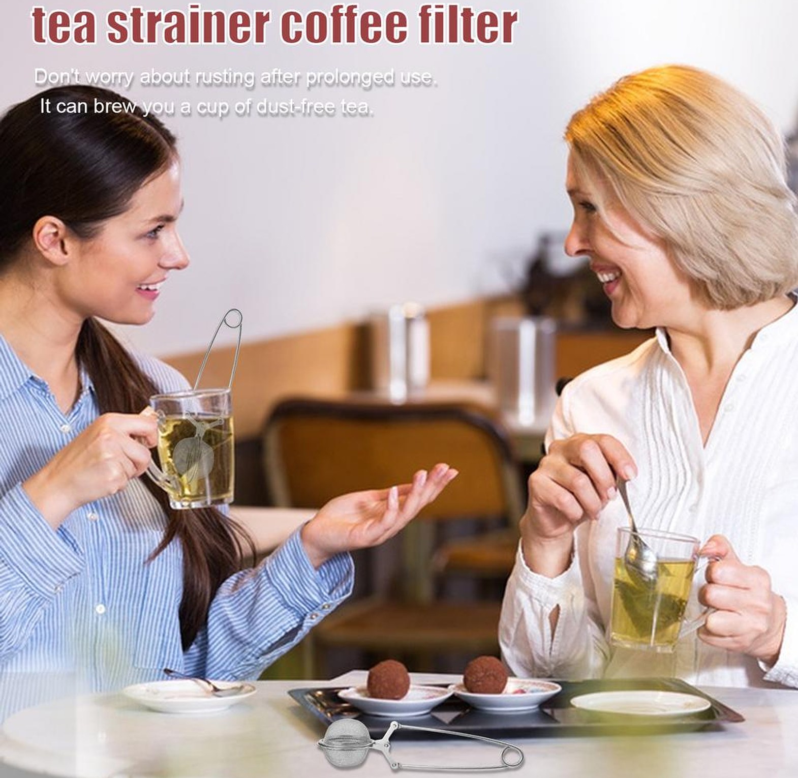 Tea Infuser Ball, Sieve image