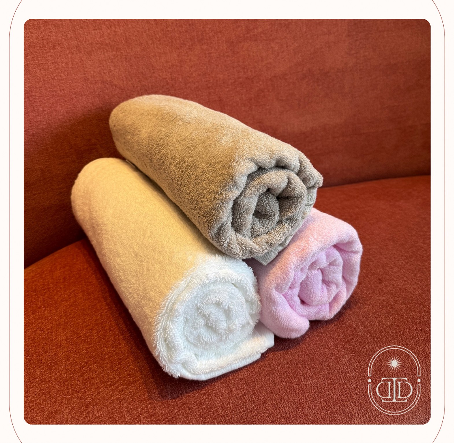 Bath towels (100% COTTON) image