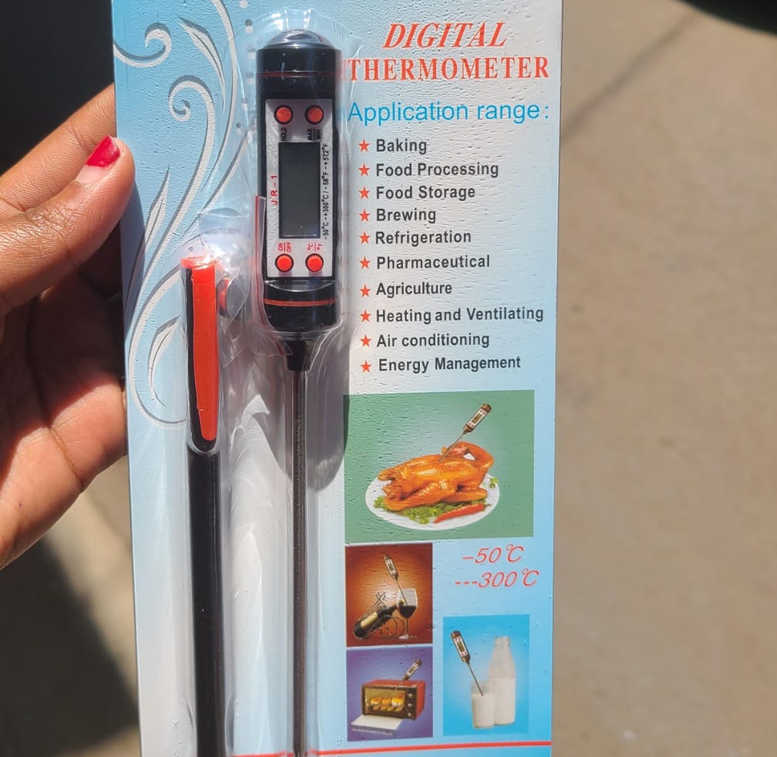 Digital Food Thermometer image