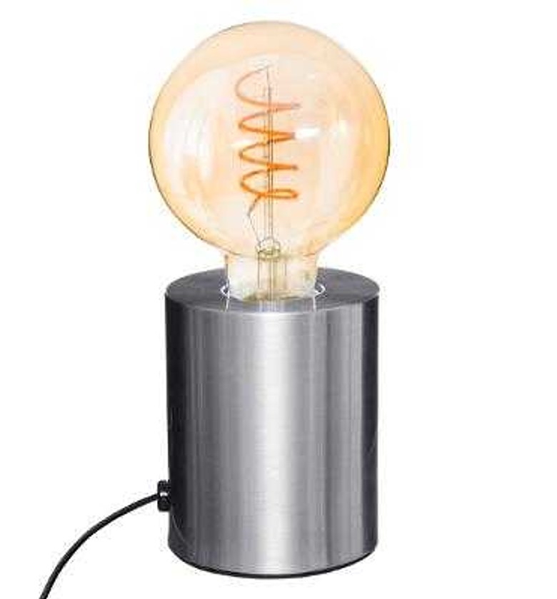 SILVER METAL TUBE LAMP H1 image