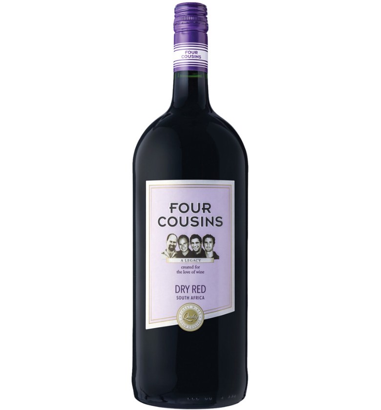 Four cousins dry red  image