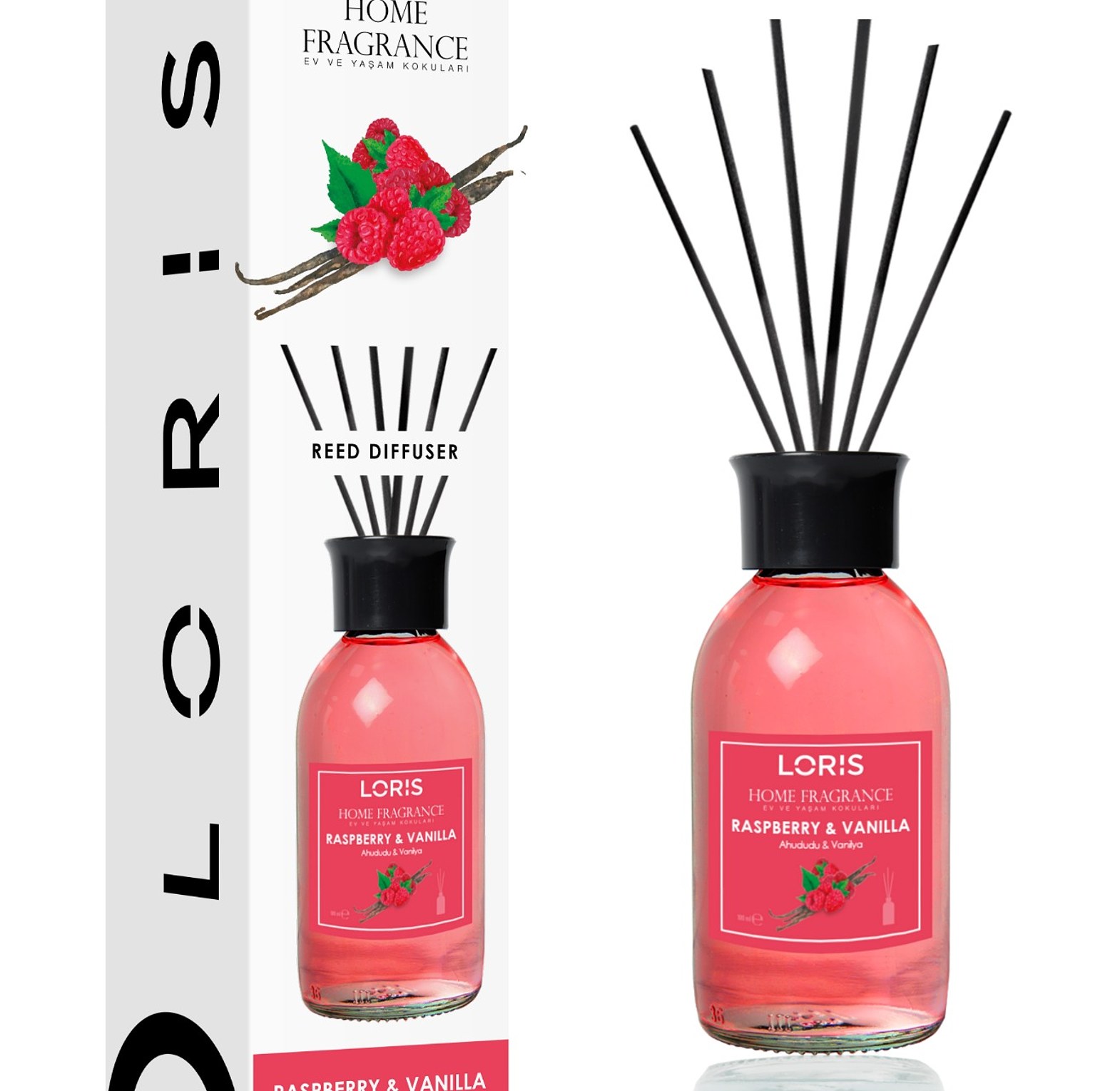Loris Raspberry & Vanilla 100ml image