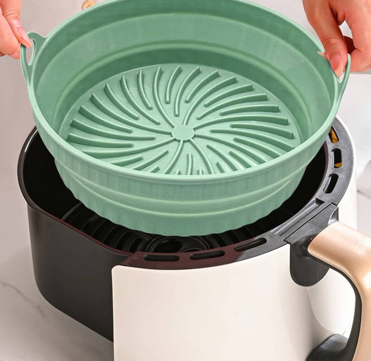 Air Fryer Silicone Pot image