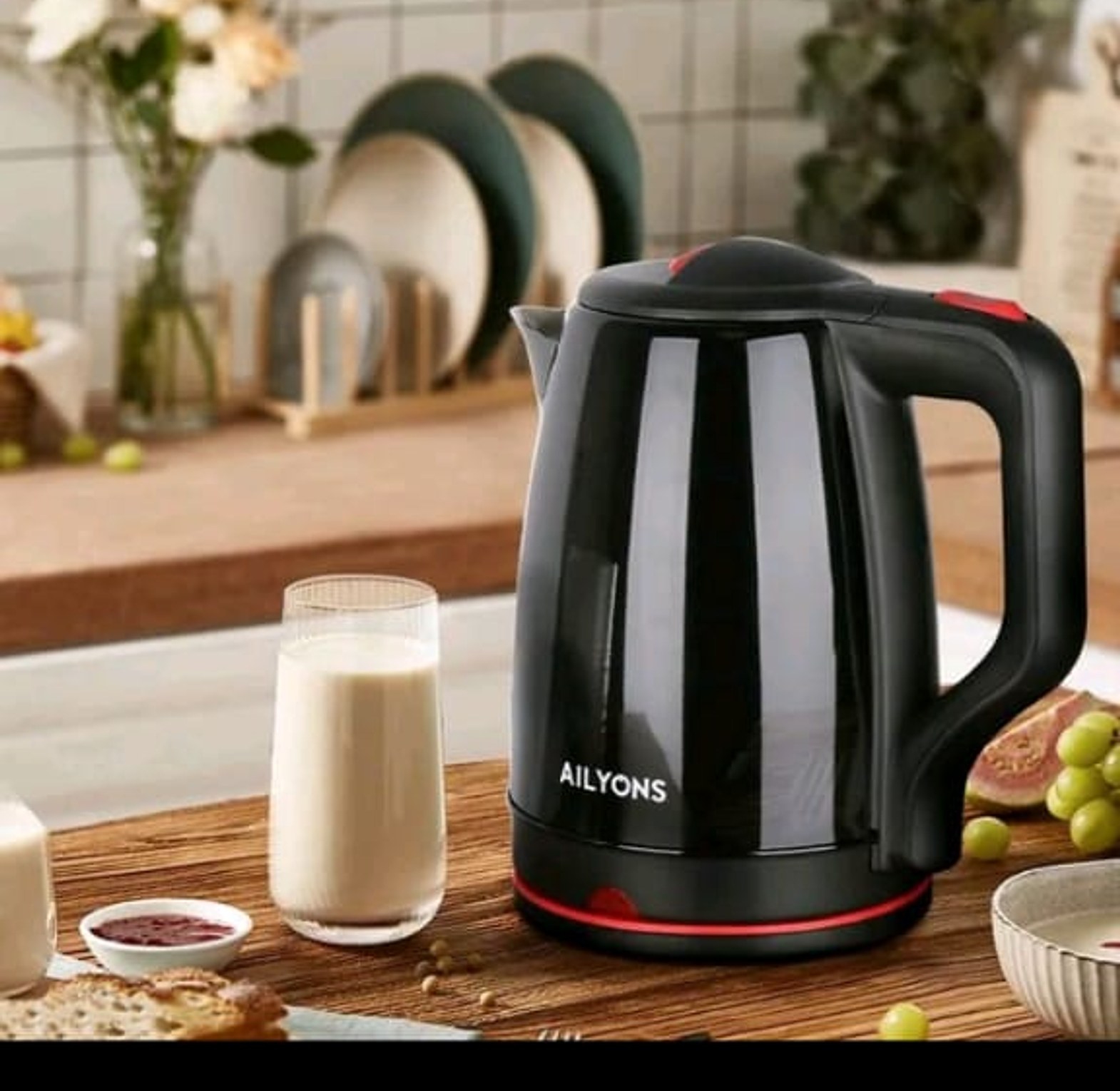 AILYONS 1.8 LITRES ALYONS ELECTRIC KETTLE image