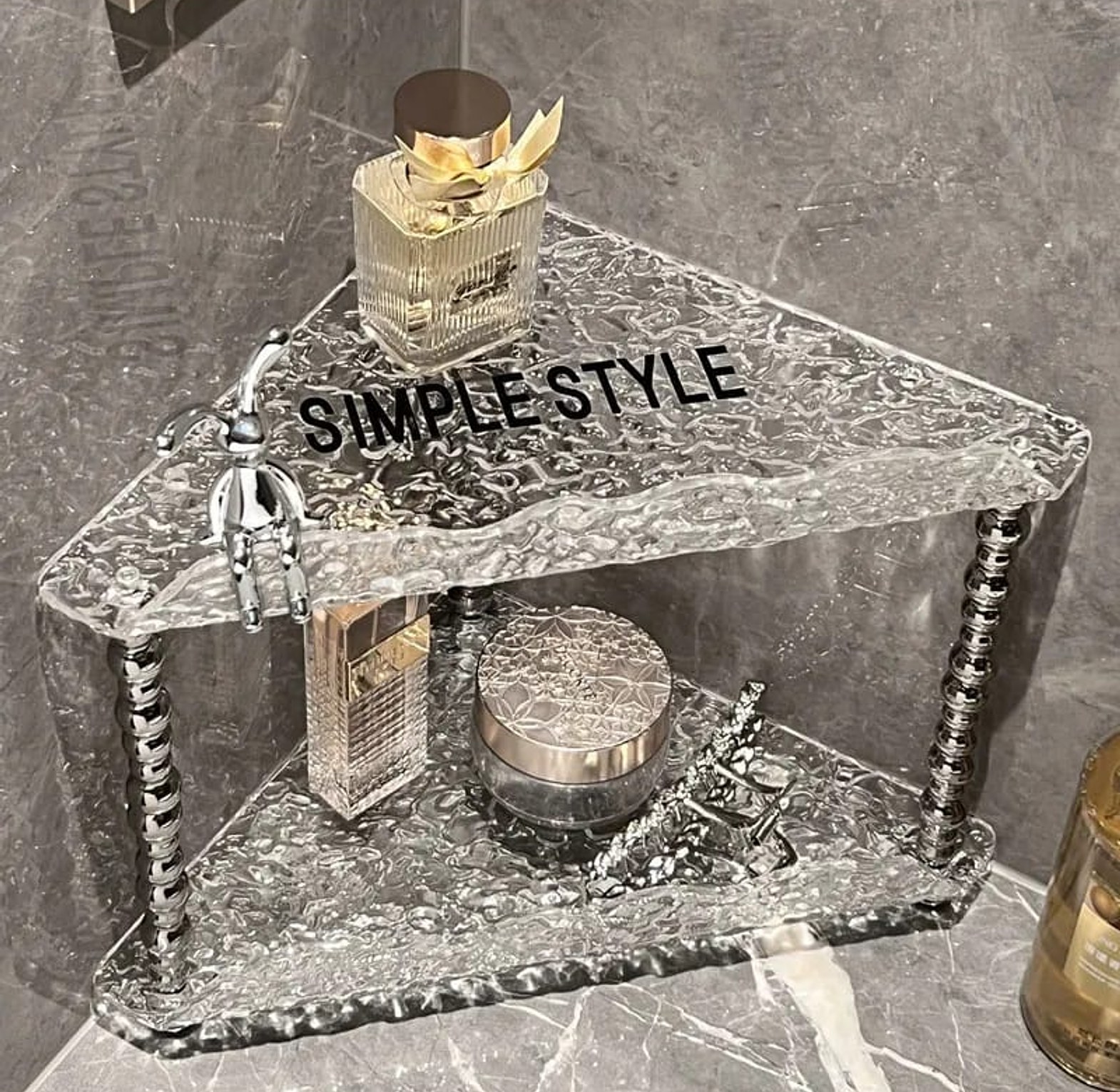 Non Punching Triangular Storage Rack image