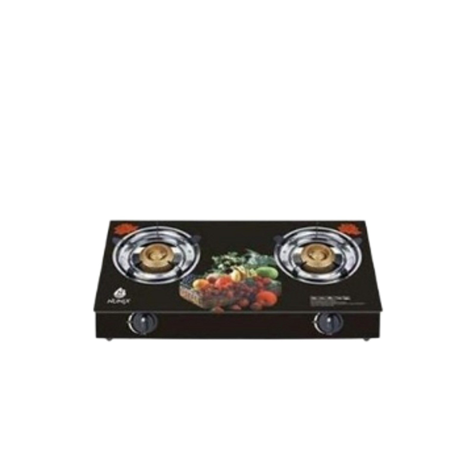 Nunix Two Burner Gas Cooker  Comes With A Free 6kg Regulator  And  A Free Gas Pipe image