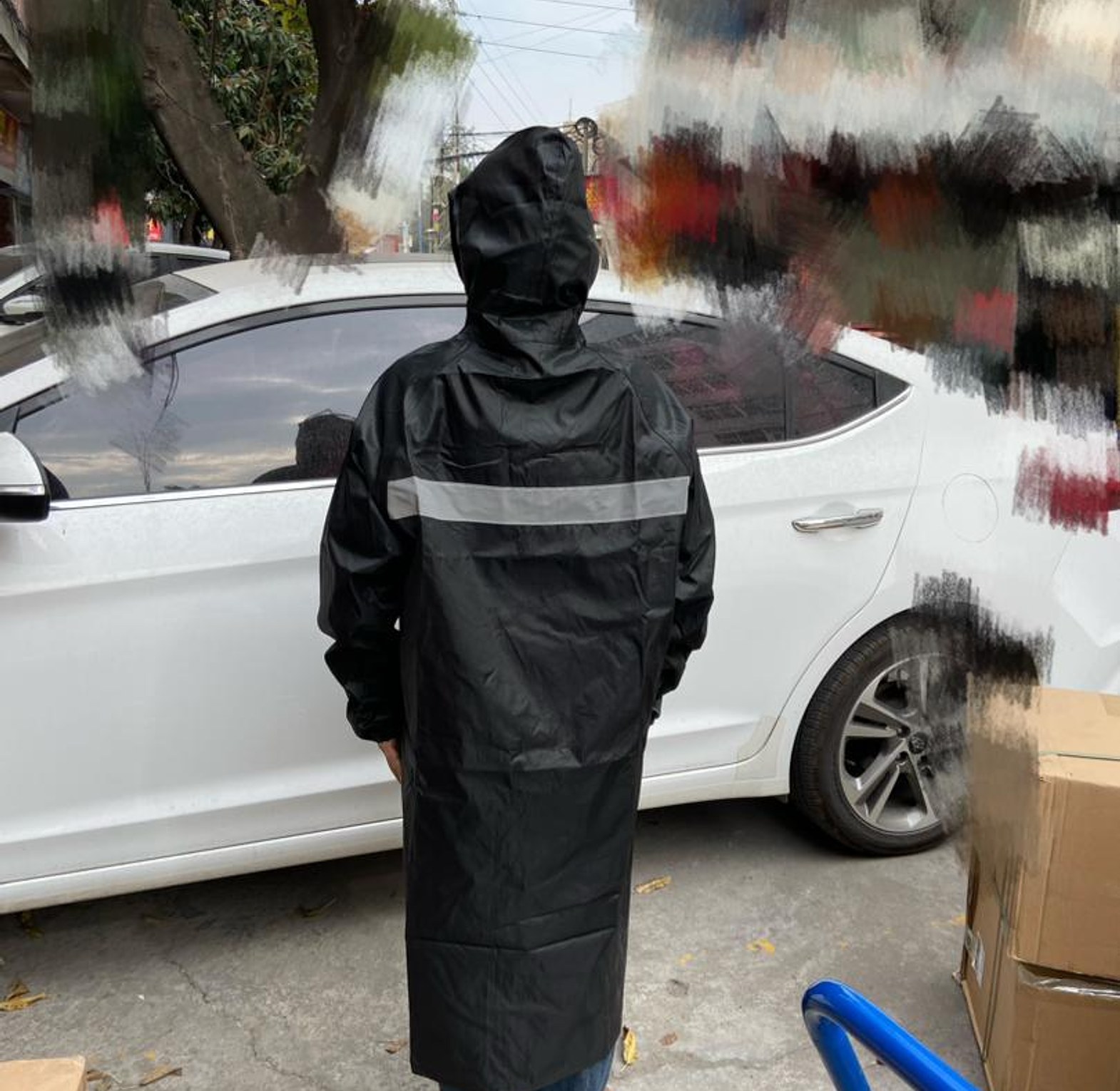 Adult Raincoat with Cap image