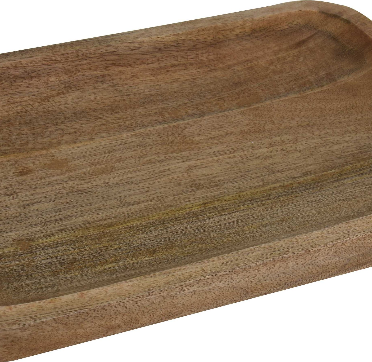 TRAY WOOD RECTANGLE LARGE image