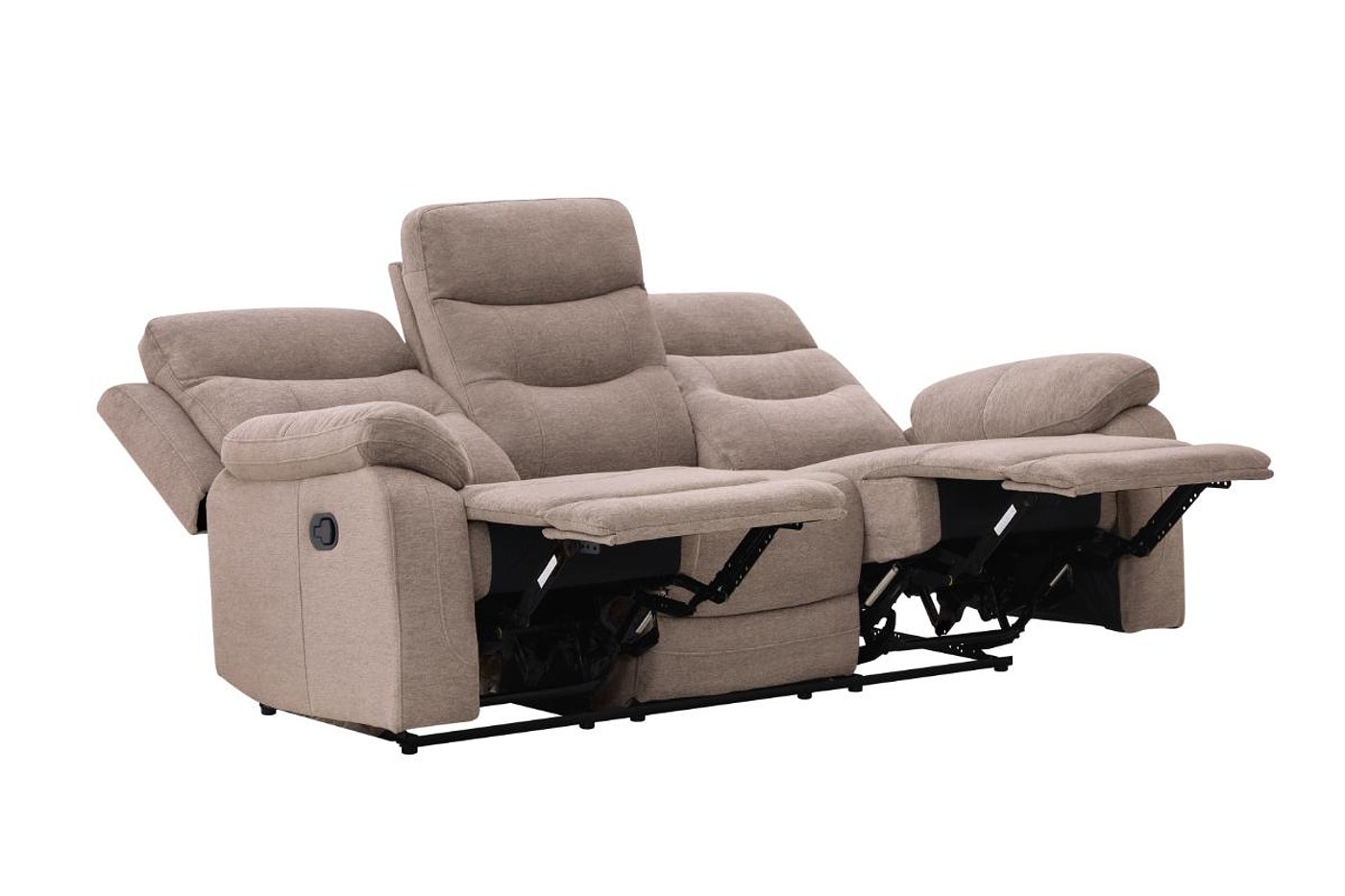 DOMINIC 7 Seater Fabric Recliner (3+2+1+1) image 2