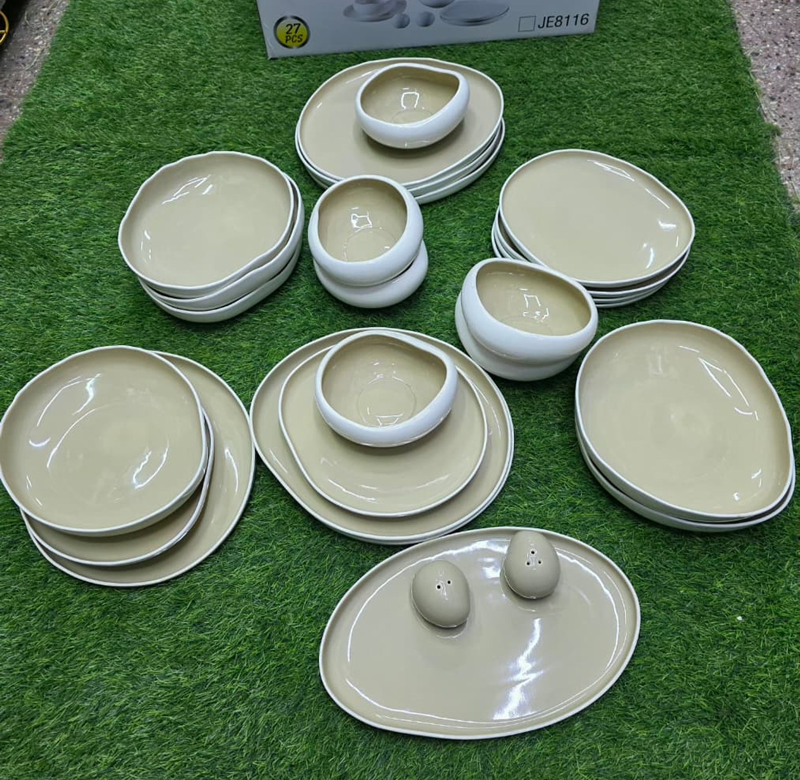  Dinner set Elegant  European Double Glaze Porcelain image