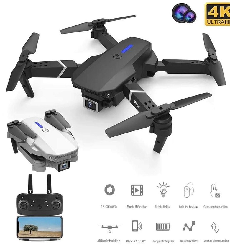 Foldable Aerial Camera RC Drone image