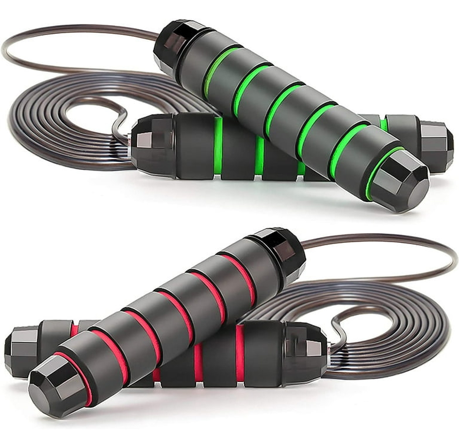 Skipping Rope. KipFit Rope less Jump Rope / Skipping Rope For Fitness (Weighted) image