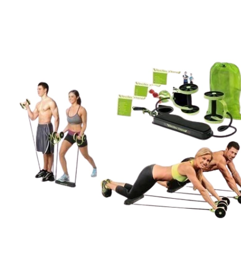 Revoflex Extreme Exercise Roller -Green &Black image