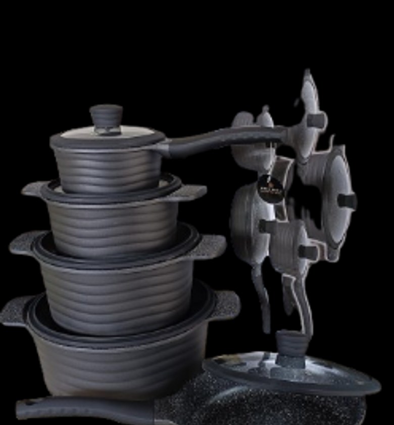 Edenberg 10-Piece Cookware Set, model EB-9185.  image