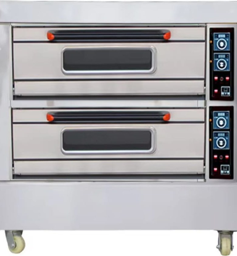 2 deck 4 tray oven image
