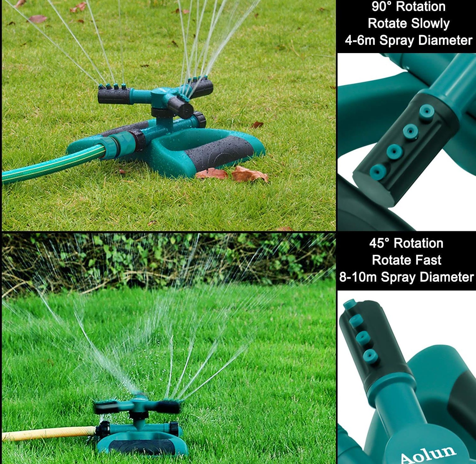 3-Arm Garden Sprinkler image