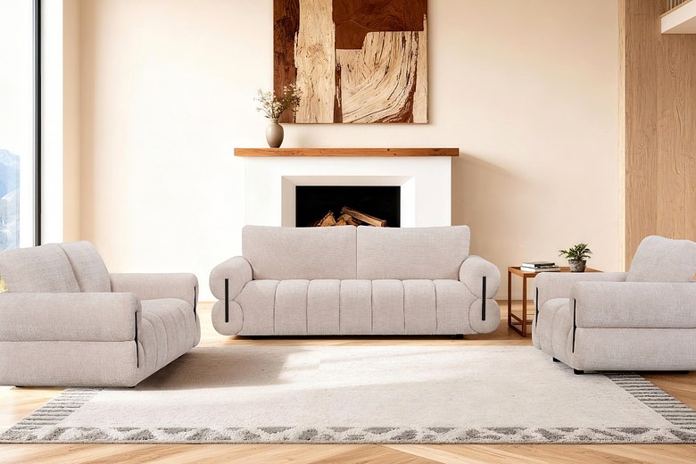 JADE 7 Seater Fabric Sofa (3+2+1+1) image